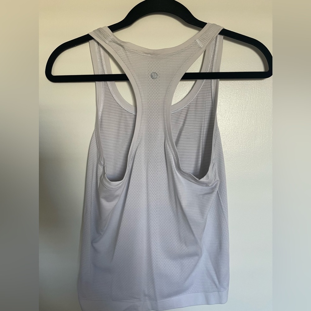 Lululemon “swiftly tech” racerback tank. Size 6.